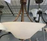 New Kichler Lighting Durham Inverted Pendant Shiny Olde Bronze 327038. Fixed Price $30.00.