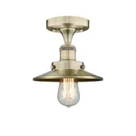 Innovations Lighting 616-1F-6-8 Edison Semi-flush 8"W Brass. Fixed Price $147.40.