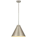 Z-lite 6011P18-BN Eaton Light Inch Brushed Nickel Pendant Ceiling. Fixed Price $211.40.