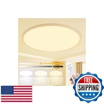 Drewaay 20 Inch Led Flush Mount Ceiling Light 48W Dimmable Remote White 3000K-60. Fixed Price $97.68.