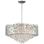Lite Source EL-10105 Benedetta 6 Light 22 Inch Chrome Pendant Ceiling. Fixed Price $574.75.