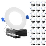 Sunco 24 Pack Inch Ultra Thin Led Recessed Ceiling Lights Slim 6000K Daylight. Fixed Price $136.88.