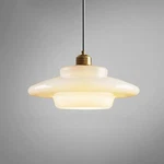 Frosted Glass Chandelier Gold Pendant Lamp Adjustable Ceiling Lights. Fixed Price $65.71.