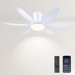 Gjeg Ceiling Fans With LIGHTS,42" Low Profile And Remo.... Fixed Price $62.90.