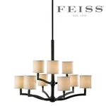 Feiss F2520/6+3ORB 31" Stelle 9-LIGHT Chandelier Lighting, Oil Rubbed Bronze. Fixed Price $499.95.