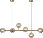 Kco Lighting Mid Century Modern Chandelier Black Linear Sputnik Pendant. Fixed Price $159.99.
