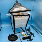 Z-lite 539CHB-BK Outdoor Chain Light, Black. Fixed Price $99.98.