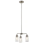 Kichler Braelyn Light Chandelier/semi Flush, Classic Pewter - 43057CLP. Fixed Price $364.99.