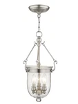 Livex Lighting 5083 Nickel Jefferson 3-LIGHT Mini Pendant. Fixed Price $349.96.
