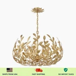 Crystorama Broche 6-LIGHT Chandelier Gold. Fixed Price $400.41.