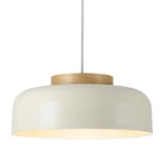 Modern Large Pendant Light, 17.7 Inch,cream Lampshade,natural Wood,... Fast Ship. Fixed Price $225.99.