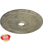 Ekena Millwork CM24DICSC Diane Ceiling Medallion 24" Castle Stone. Fixed Price $197.84.