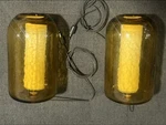Lot Of Pieces Lbl Tech Lighting 12V Freejack Mini Mason Pendants HS574 Amber. Fixed Price $138.95.