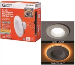 6 In. White Integrated Led Recessed Downlight With Nightlight Trim. Fixed Price $31.99.
