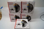 Lot (5) Honeywell Led Ultra Bright Garage Light 3-PANEL Ceiling Read New Grg. Fixed Price $65.00.