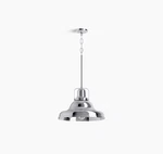 Kohler 32290-PE03 Hauksbee, 18" Pendant Light Fixture Polished Chrome. Fixed Price $429.99.