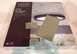 Home Decorators Collection Calloway 15IN. Matte Black Selectable Led Flush Mount. Fixed Price $34.99.
