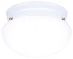 Westinghouse Flush Mount Ceiling Fixture A19 8 In. Dia White, - 12 Pack. Fixed Price $303.01.