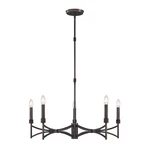 Savoy House Gardner Light Chandelier, Champagne Mist 1-8167-5-26. Fixed Price $502.00.