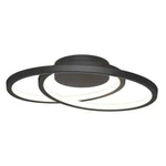 Artika Salto 1-LIGHT 14" Black Led Flush Mount, 3 Cct, For Kitchen/bedroom. Fixed Price $49.95.
