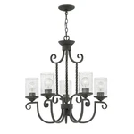 Hinkley Lighting Chandelier Casa Olde Black 4015OL-CL. Fixed Price $349.99.