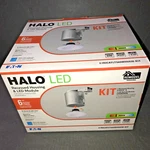 Halo Lt White Led Remodel Recessed Light Kit For 6" Opening 600 Lumen Eaton Nib. Fixed Price $21.95.