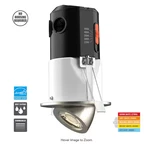 New Commercial Electric Downlight 3 In. Recessed Led Gimbal - Brushed Nickel. Fixed Price $10.00.