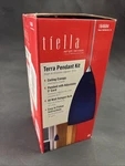 Tiella Terra Pendant Kit Blue Ceiling Light (model # 800PND18LN-120). Fixed Price $49.95.
