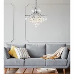 Pendant Chrome Crystal Elegant Chandelier Modern Ceiling Fixture Lighting. Fixed Price $347.68.