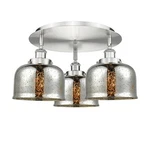 Innovations Lighting 916-3C-10-20 Bell Flush 20"W Satin Nickel /. Fixed Price $488.40.