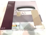 Home Decorators Collection Calloway 19IN. Matte Black Selectable Led Flush Mount. Fixed Price $39.95.