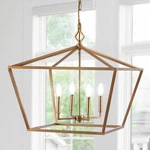 Jonathan Gatsby 23 In. 4-LIGHT Gold Adjustable Iron Rustic Glam Farmhouse. Fixed Price $125.99.