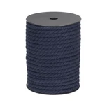 Cotton Rope Strand Twisted Braided Cord Navy Blue 8MM X 131FT Macrame. Fixed Price $32.92.
