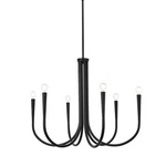 Elegant Lighting LD722D30 Layne 6 30"W Taper Candle Style - Black. Fixed Price $374.00.