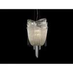 Avenue Lighting Wilshire Blvd. 4LT 36" Chandelier, Nickel/crystal HF1608-NCK. Fixed Price $844.99.
