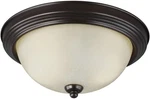 Geary Two-light Flush Mount Fixture Bronze By Generation Lighting. Fixed Price $126.99.