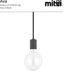 Mitzi Ava Pendant H109701-OB Old Bronze Modern Hvl Hudson Valley Lighting. Fixed Price $26.99.