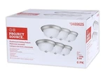 Project Source 6-PACK 10-IN W Painted Brushed Nickel Flush Mount Light. Fixed Price $84.99.