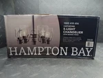 Hampton Bay Castleford Lighting 5-LIGHT Chandelier Satin Bronze HB2588-34. Fixed Price $54.99.