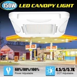 150W 3CCT Outdoor Led Gas Station Canopy IP65 Garage Commercial Lighting. Fixed Price $103.67.