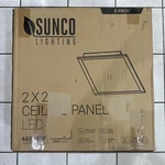 6 Pack Sunco Lighting 2X2 Led Flat Panel Fixture 5000K Daylight Drop Ceiling 40W. Fixed Price $285.00.