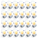 Ensenior 6 Inch Recessed Led Light 5CCT 1200LM Dimmable Energy Efficient. Fixed Price $134.90.