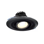 Canless Recessed Gimbal Adjustable, Dals Lighting, LEDDOWNG4-CC-BK Black. Fixed Price $36.44.