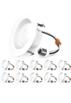 Sunco 10 Pack Led Recessed Lighting 4 Inch 5000K Daylight Dimmable Can Lights.... Fixed Price $40.00.