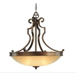 Minka Lavery 4233-288 Atterbury Light Indoor Pendant Deep Flax Bronze. Fixed Price $500.00.