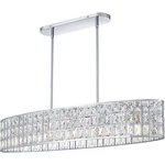 Quoizel GIB542 Gibson Light 42"W Crystal Linear Chandelier - Chrome. Fixed Price $749.99.