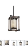 Sea Gull Lighting 1-LIGHT Mini Pendant Stardust/cerused Oak 6113301-846. Fixed Price $69.00.