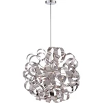 Ribbons 12 Light Pendant-polished Chrome Finish -traditional Installation. Fixed Price $331.20.