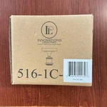 New Innovations Light Bare Bulb Semi-flush Mount Brushed Nickel B144. Fixed Price $39.95.