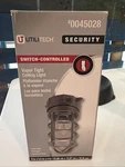 Utilitech Security Vapor Tight Ceiling Light Industrial Silver Switch Controlled. Fixed Price $27.00.
